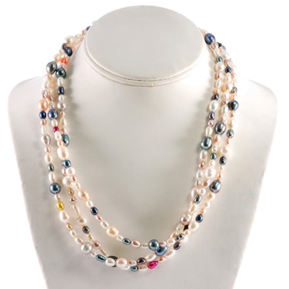 NEW Freshwater Baroque Pearl Necklace